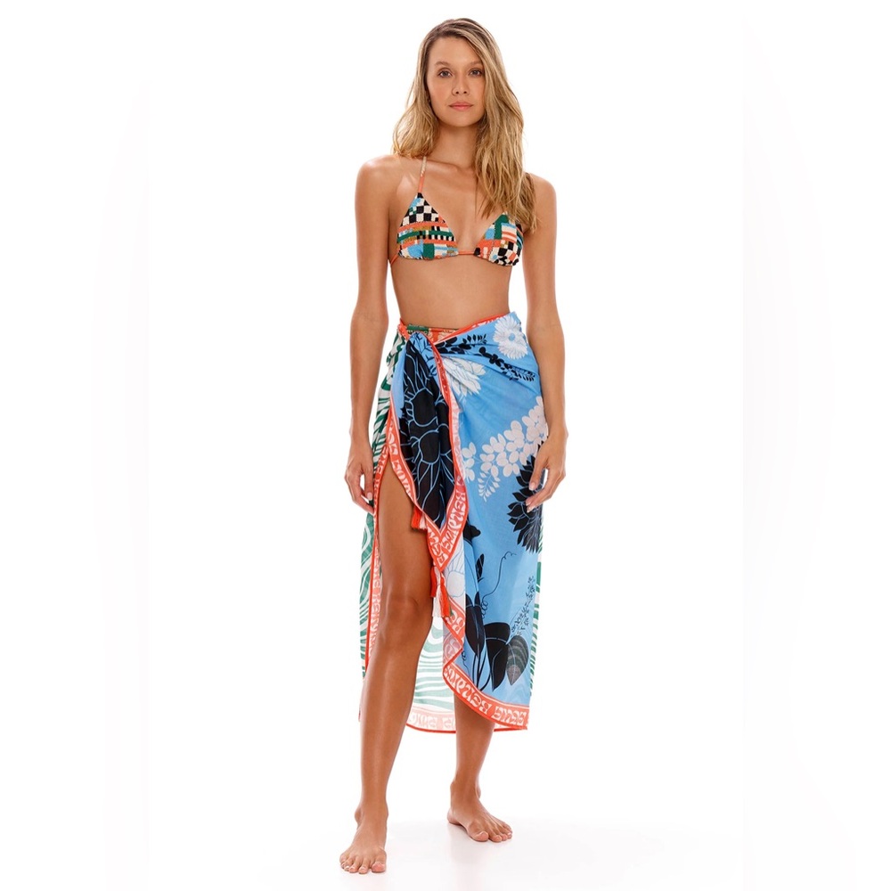 Agua Bendita Sarong Cover Up (One Size)